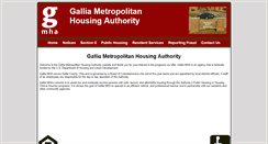 Desktop Screenshot of galliamha.org