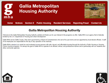 Tablet Screenshot of galliamha.org